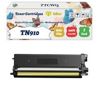 Compatible for Brother TN910 Toner Cartridges Work for Brother HL-L9310CDW HL-L9310CDWT HL-L9310CDWTT MFC-L9570CDW Printers (1 Pack Yellow)