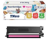 Compatible for Brother TN910 Toner Cartridges Work for Brother HL-L9310CDW HL-L9310CDWT HL-L9310CDWTT MFC-L9570CDW Printers (1 Pack Magenta)