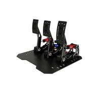 Compatible For CAMMUS LC100 3-Pedal Load Cell PC Racing Pedals | Three-foot load cell layout delivers steady stepping feedback for PC virtual racing titles