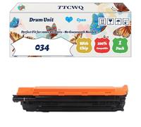 Compatible for Canon 034 Drum Unit Work for Canon IR-C1200 IR-C1225 IR-C1225iF i-SENSYS MF810C MF820Cdn MF810Cdn Printers (1 Pack Cyan)