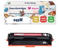 Compatible for Canon 045H Toner Cartridges Work for Canon imageCLASS MF632Cdw MF634Cdw LBP612Cdw Printers, with Chip, High Yield 3800 Pages, High-Definition Printing (1 Pack Magenta)