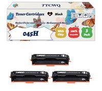 Compatible for Canon 045H Toner Cartridges Work for Canon imageCLASS MF632Cdw MF634Cdw LBP612Cdw Printers, with Chip, High Yield 3800 Pages, High-Definition Printing (3 Pack Black)