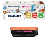 Compatible for Canon 0461C001 0458C001 0456C001 0454C001 Toner Cartridge Work for Canon i-SENSYS LBP710Cx i-SENSYS Printers (1 Pack Magenta)