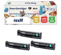 Compatible for Canon 054H Toner Cartridges Work for Canon i-SENSYS LBP-621Cw LBP-623Cdw MF641Cw MF643Cdw MF-643Cdw Printers (3 Pack Black)