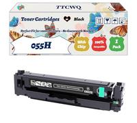 Compatible for Canon 055H Toner Cartridges Work for Canon i-SENSYS LBP-662Cdw LBP-663Cdw LBP-664Cx Printers, with Chip, High Yield 8600 Pages, High-Definition Printing (1 Pack Black)