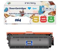 Compatible for Canon 064 Toner Cartridges Work for Canon i-SENSYS LBP722Cdw LBP732Cdw MF832Cdw MF842Cdw Printers, with Chip, High Yield 23400 Pages, High-Definition Printing (1 Pack Cyan)
