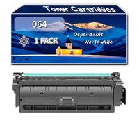 Compatible for Canon 064 Toner Cartridges, Work for Canon i-SENSYS LBP722Cdw MF842Cdw LBP732Cdw MF832cdw Printers, Toner Cartridges CRG064 4937C001 4935C001 4933C001 4931C001 (1 Pack Black)