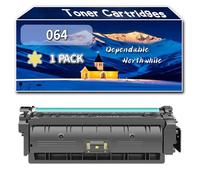 Compatible for Canon 064 Toner Cartridges, Work for Canon i-SENSYS LBP722Cdw MF842Cdw LBP732Cdw MF832cdw Printers, Toner Cartridges CRG064 4937C001 4935C001 4933C001 4931C001 (1 Pack Yellow)