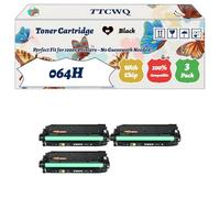 Compatible for Canon 064H Toner Cartridge Work for Canon i-SENSYS MF832Cdw i-SENSYS LBP722cdw i-SENSYS MF842cdw i-SENSYS Printers (3 Pack Black)