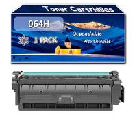 Compatible for Canon 064H Toner Cartridges, Work for Canon i-SENSYS LBP722Cdw MF842Cdw LBP732Cdw MF832cdw Printers, Toner Cartridges CRG064H 4938C001 4936C001 4934C001 4932C001 (1 Pack Black)
