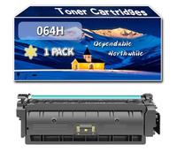Compatible for Canon 064H Toner Cartridges, Work for Canon i-SENSYS LBP722Cdw MF842Cdw LBP732Cdw MF832cdw Printers, Toner Cartridges CRG064H 4938C001 4936C001 4934C001 4932C001 (1 Pack Yellow)