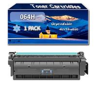 Compatible for Canon 064H Toner Cartridges, Work for Canon i-SENSYS LBP722Cdw MF842Cdw LBP732Cdw MF832cdw Printers, Toner Cartridges CRG064H 4938C001 4936C001 4934C001 4932C001 (1 Pack Cyan)