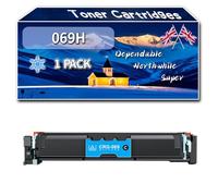 Compatible for Canon 069H Toner Cartridges, Work for Canon imageCLASS MF752Cdw LBP673Cdw MF753Cdw MF753Cdw LBP674Cx LBP674Cdw Printers, Toner Cartridges 069 CRG-069 CRG-069H (1 Pack Cyan)