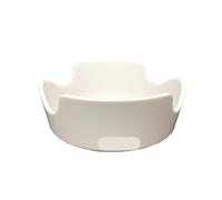 Compatible For Canon 100D 700D 760D EW-63C White Petal Lens Hood | White tulip bayonet baffle blocks glare, matches white camera bodies for daily outdoor shooting