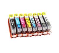 Compatible For Canon, 1set CLI-65 CLI65 CLI 65 Refill Ink Cartridge ，Compatible For Pixma， PRO200 Pro-200 Printer