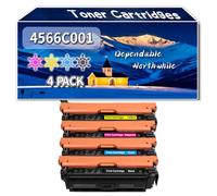 Compatible for Canon 4566C001 Toner Cartridges, Work for Canon imageRUNNER C1533iF C1538iF C1533P C1538P Printers, Toner Cartridges T10L T10 (4-Pack BK/C/M/Y)