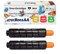 Compatible for Canon 4791B002AA Toner Cartridges Work for Canon iR ADVANCE 4225i 4235i Printers, with Chip, High Yield 44200 Pages, High-Definition Printing (2-Pack Black)