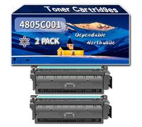 Compatible for Canon 4805C001 Toner Cartridges, Work for Canon imageRUNNER C1533iF C1538iF i-Sensys X C1538P X C1533P Printers, Toner Cartridges 4804C001 4803C001 4802C001 T10L (2 Pack Black)