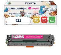 Compatible for Canon 731 Toner Cartridges Work for Canon MF600 MF620 MF623 MF623cn MF628 MF628cw MF8200 MF8230CN Printers (1 Pack Magenta)