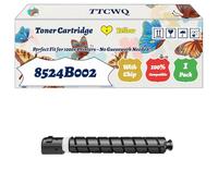 Compatible for Canon 8524B002 8525B002 8526B002 8527B002 Toner Cartridge Work for Canon imageRUNNER Advance C3320 Advance C3320i Advance Printers (1 Pack Yellow)