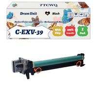 Compatible for Canon C-EXV-39 Drum Unit Work for Canon imageRUNNER Advance 4035 4025 4045i 4051i Printers, with Chip, High Yield 176000 Pages, High-Definition Printing (1 Pack Black)