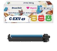 Compatible for Canon C-EXV 49 Drum Unit Work for Canon imageRUNNER C3725i Printers, with Chip, High Yield 80000 Pages, High-Definition Printing (1 Pack Magenta)