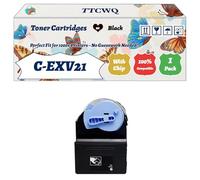 Compatible for Canon C-EXV21 Toner Cartridges Work for Canon iRC3380e iRC3380i iRC3380Ne iRC3580 iRC3580i iRC3580Ne iRC3880 Printers (1 Pack Black)