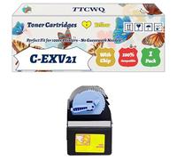 Compatible for Canon C-EXV21 Toner Cartridges Work for Canon iRC3380e iRC3380i iRC3380Ne iRC3580 iRC3580i iRC3580Ne iRC3880 Printers (1 Pack Yellow)