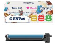 Compatible for Canon C-EXV28 Drum Unit Work for Canon Imagerunner Advance C5045 C5255I C5250 C5255 Printers, with Chip, High Yield 80000 Pages, High-Definition Printing (1 Pack Magenta)