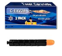 Compatible for Canon C-EXV28 Toner Cartridge, Work for Canon IRC-5045 IRC-5051 IR-C5250 IR-C5255 Printers, Toner Cartridge 2789B002 2793B002 2797B002 2801B002 (1 Pack Black)