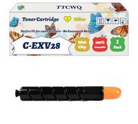Compatible for Canon C-EXV28 Toner Cartridge Work for Canon IRC-5045 IRC-5051 IR-C5250 IR-C5255 Printers, with Chip, High Yield 38000 Pages, High-Definition Printing (1 Pack Yellow)