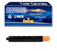 Compatible for Canon C-EXV28 Toner Cartridge, Work for Canon IRC-5045 IRC-5051 IR-C5250 IR-C5255 Printers, Toner Cartridge 2789B002 2793B002 2797B002 2801B002 (1 Pack Cyan)