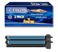 Compatible for Canon C-EXV29 Drum Unit, Work for Canon iRC5030 iRC5030i iRC5035 iRC5035i iRC5240i Printers, Drum Unit 2779B003 2779B003BA (2 Pack Black)