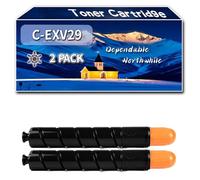 Compatible for Canon C-EXV29 Toner Cartridge, Work for Canon IR-C5030 IR-C5035 IR-C5235i IR-C5240i Printers, Toner Cartridge 2790B002 2794B002 2798B002 2802B002 (2 Pack Black)