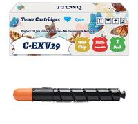 Compatible for Canon C-EXV29 Toner Cartridges Work for Canon iRC5240 iRC5240i iRC5250 iRC5250i iRC5255 Printers (1 Pack Cyan)