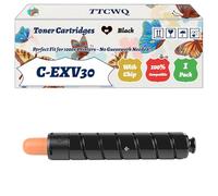 Compatible for Canon C-EXV30 Toner Cartridges Work for Canon IR C9065 C9065s C9075 C9075s C9280 Printers, with Chip, High Yield 70000 Pages, High-Definition Printing (1 Pack Black)