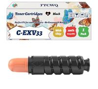 Compatible for Canon C-EXV33 Toner Cartridges Work for Canon IR 2520 IR 25251 IR 25201 IR 2530 IR 2525 IR 2530 Printers, with Chip, High Yield 14600 Pages, High-Definition Printing (1 Pack Black)