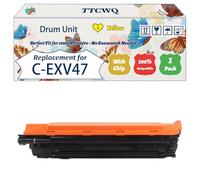 Compatible for Canon C-EXV47 Drum Unit Work for Canon imageRUNNER Advance C350 iF C350p C351 iF C355 i C355 iFC Printers (1 Pack Yellow)