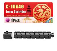 Compatible for Canon C-EXV49 ImageRUNNER Advance C3300i C3530i C3330i C3520i IR-C3325i IR-C3525i IR-C3320i IR-C3520i Toner Cartridge Printers, With Chip Large Capacity 36000 Pages (1 Pack Magenta)