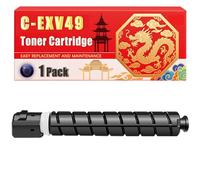 Compatible for Canon C-EXV49 ImageRUNNER Advance C3300i C3530i C3330i C3520i IR-C3325i IR-C3525i IR-C3320i IR-C3520i Toner Cartridge Printers, With Chip Large Capacity 36000 Pages (1 Pack Black)