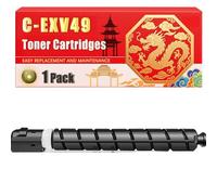 Compatible for Canon C-EXV49 ImageRUNNER IR-C3320 IR-C3320i IR-C3330i IR-C3325i Toner Cartridges Printers, With Chip Large Capacity 46000 Pages (1 Pack Yellow)