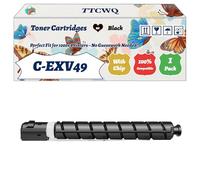 Compatible for Canon C-EXV49 Toner Cartridges Work for Canon ImageRUNNER IR-C3320 IR-C3320i IR-C3325i Printers (1 Pack Black)