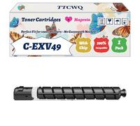 Compatible for Canon C-EXV49 Toner Cartridges Work for Canon ImageRUNNER IR-C3320 IR-C3320i IR-C3325i Printers (1 Pack Magenta)
