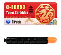 Compatible for Canon C-EXV52 R-C7565i IR-C7570i IR-C7580i Toner Cartridge Printers, With Chip Large Capacity 75000 Pages (1 Pack Cyan)