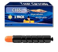 Compatible for Canon C165 Toner Cartridge, Work for Canon imagePress C165 C170 C265 C270 Printers, Toner Cartridge 3641C001AA 3642C001AA 3643C001AA 3644C001AA (1 Pack Yellow)