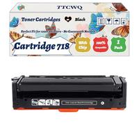 Compatible for Canon Cartridge 718 Toner Cartridges Work for Canon i-SENSYS LBP-7600 MF700 MF728 MF8330 MF8340 MF8350 MF8350cdn Printers (1 Pack Black)