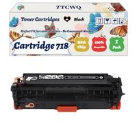 Compatible for Canon Cartridge 718 Toner Cartridges Work for Canon i-SENSYS MF728 MF728cdw MF729 MF729cx MF8330 MF8330Cdn Printers (1 Pack Black)