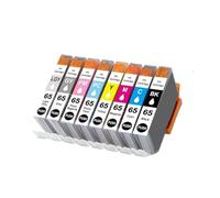 Compatible for Canon, CLI-65 PRO-200 Ink Cartridge | 8-Color Value Pack For PRO-200S BK GY LGY C PC M PM Y