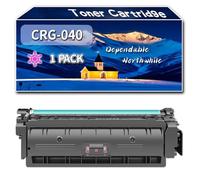 Compatible for Canon CRG-040 Toner Cartridge, Work for Canon i-SENSYS LBP-710Cx LBP-712Cx Printers, Toner Cartridge 0460C001AA 0458C001AA 0456C001AA 0454C001AA (1 Pack Magenta)