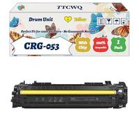 Compatible for Canon CRG-053 Drum Unit Work for Canon i-SENSYS LBP-850Series LBP-852Ci LBP-852cx XC1946P Printers, with Chip, High Yield 70000 Pages, High-Definition Printing (1 Pack Yellow)